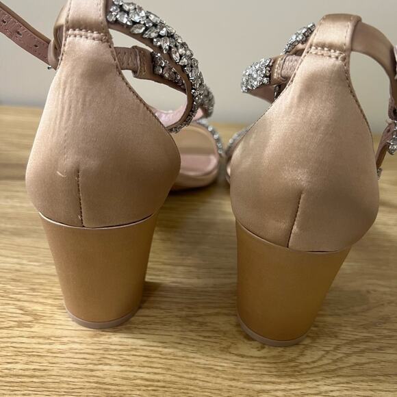 Naturalizer x Pnina Tornai Ahava Heeled Sandals Sz 8.5 Wide - Picture 8 of 11